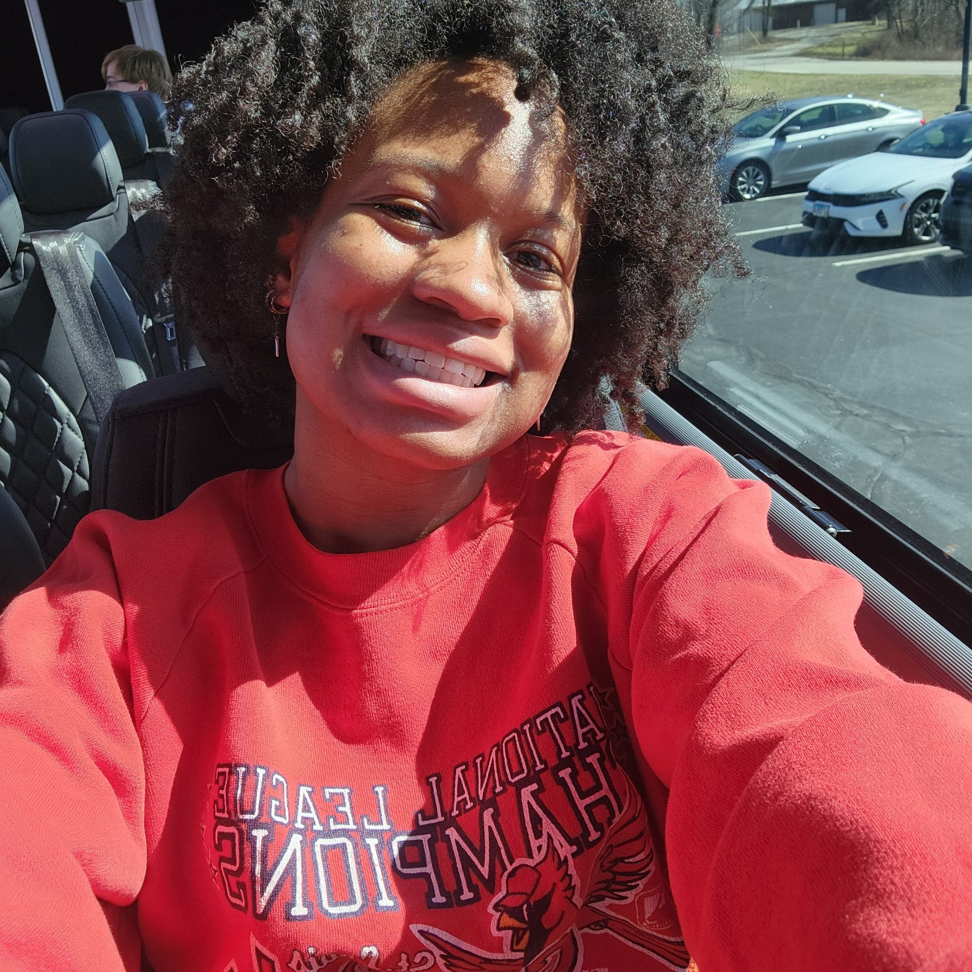 picture of me on my way to march madness!